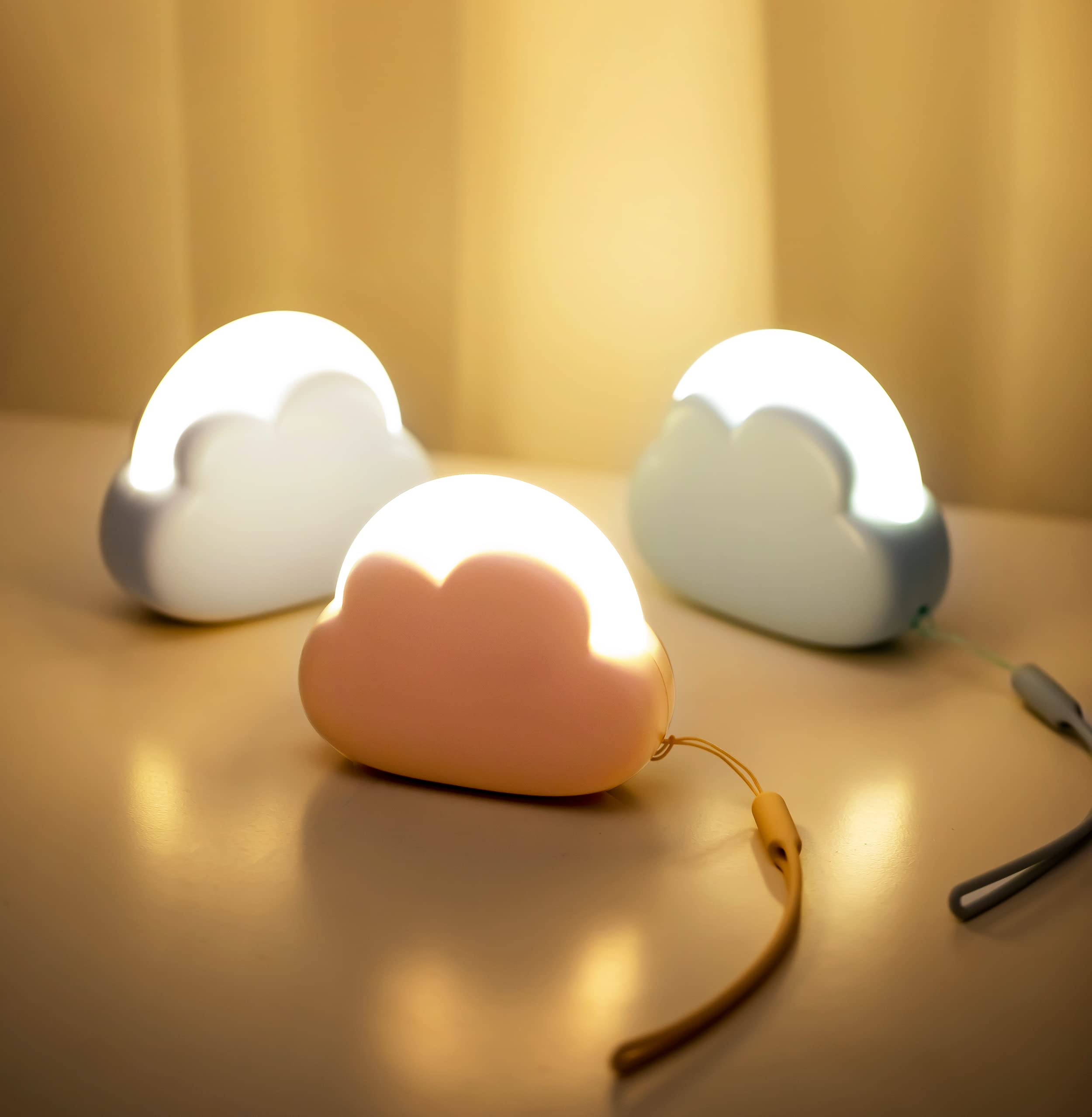 

Collicarpo Night Light, Table Light, Multi-Color Dimmable, Baby Light, Cute, Foot Light, Bedside Lamp, Ambient Lighting, Stylish, USB Rechargeable,