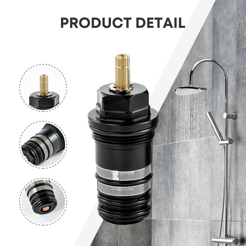 A96K-94282000 3/4-Inch Thermostatic Cartridge Valve,Fits Two-Hole And Three-Hole Thermostatic Tub Fillers,For Hansgrohe