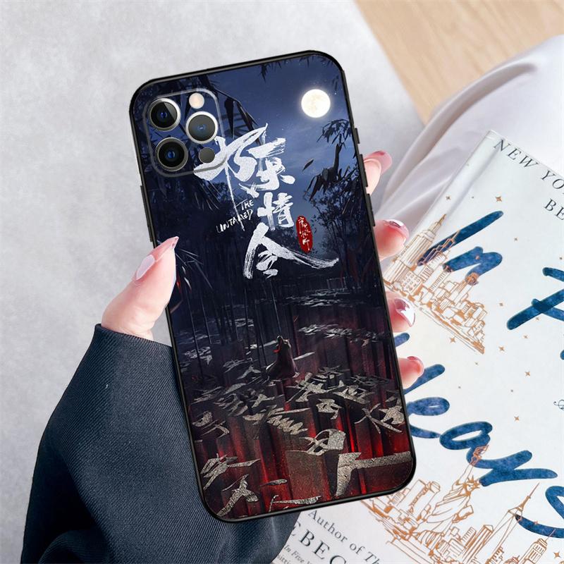 

Чехол для телефона WuXian Lan Zhan The Untamed Для iPhone 16 Pro Max 11 12 13 Mini 14 15 Pro Max 15 16 Plus XR 16e Чехол iPhone 11Pro MAX