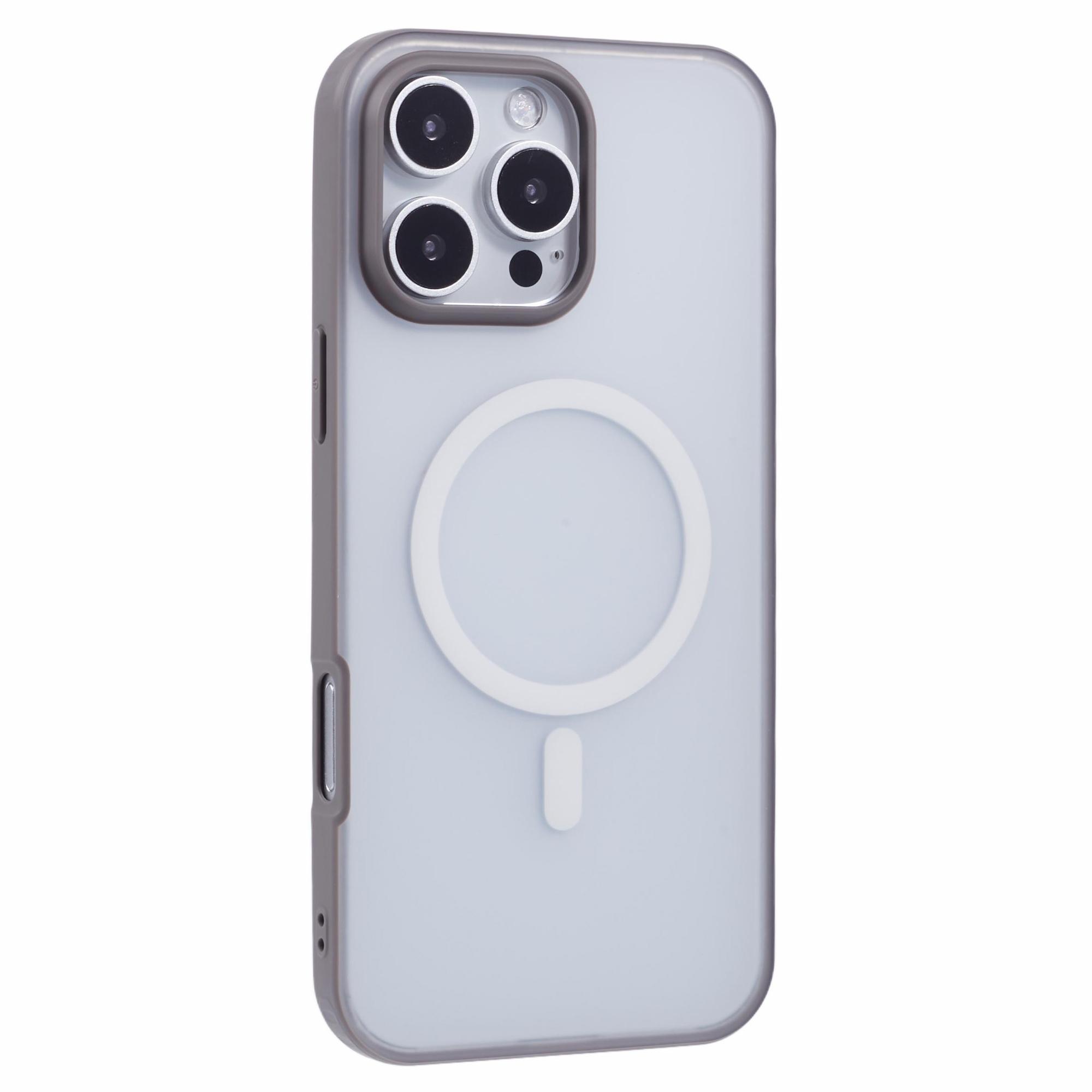 X-LEVEL Для iPhone 16 Pro Max Магнитный Чехол PC+TPU Матовый Противоударный Чехол для Мобильного Телефона B