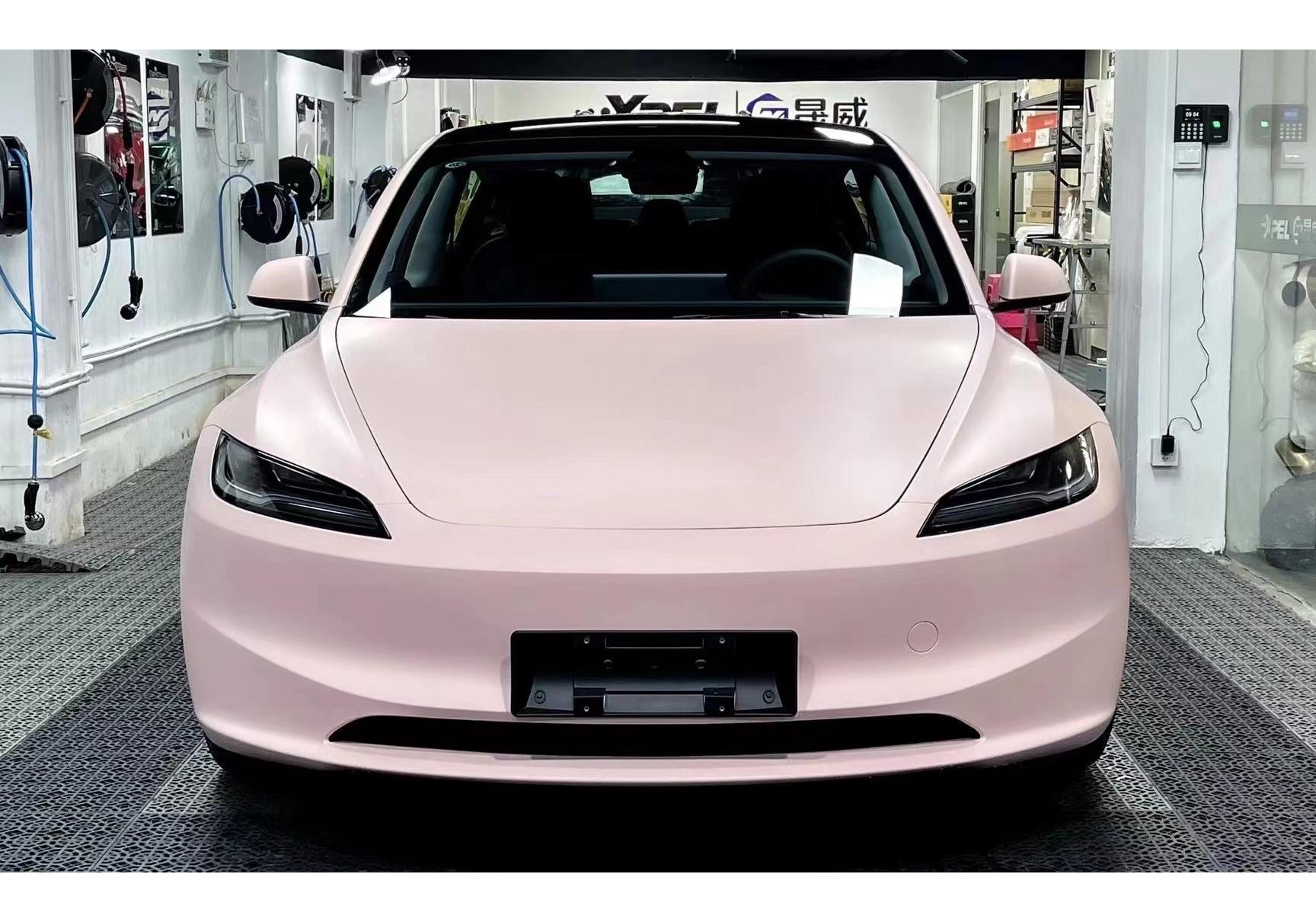 

High Gloss PET Car Body Film: Shell Powder Paint Protection & Skin Feel Sticker