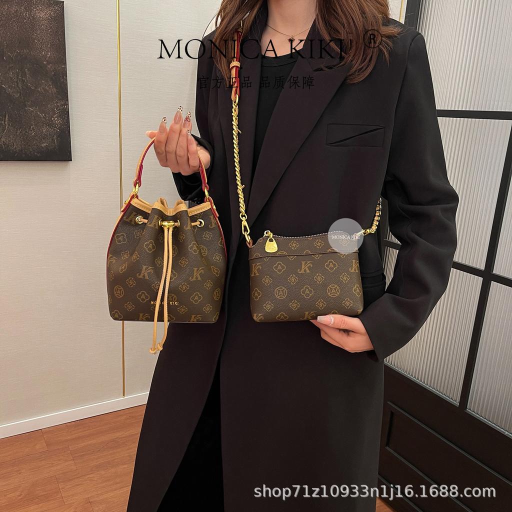 MONICA KIKI/MONICA KIKI Premium sense new women's bag Internet celebrity light luxury mother and child bag