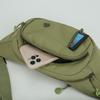 Unisex Lightweight Waist Pack – Secure Zippered Pockets, Adjustable Strap  Wear As Chest or Belt Bag
