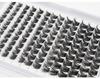 14-Row D Curl Dense False Eyelash Cluster Pack - Mixed Style, Hot Melt Grafted, In Stock