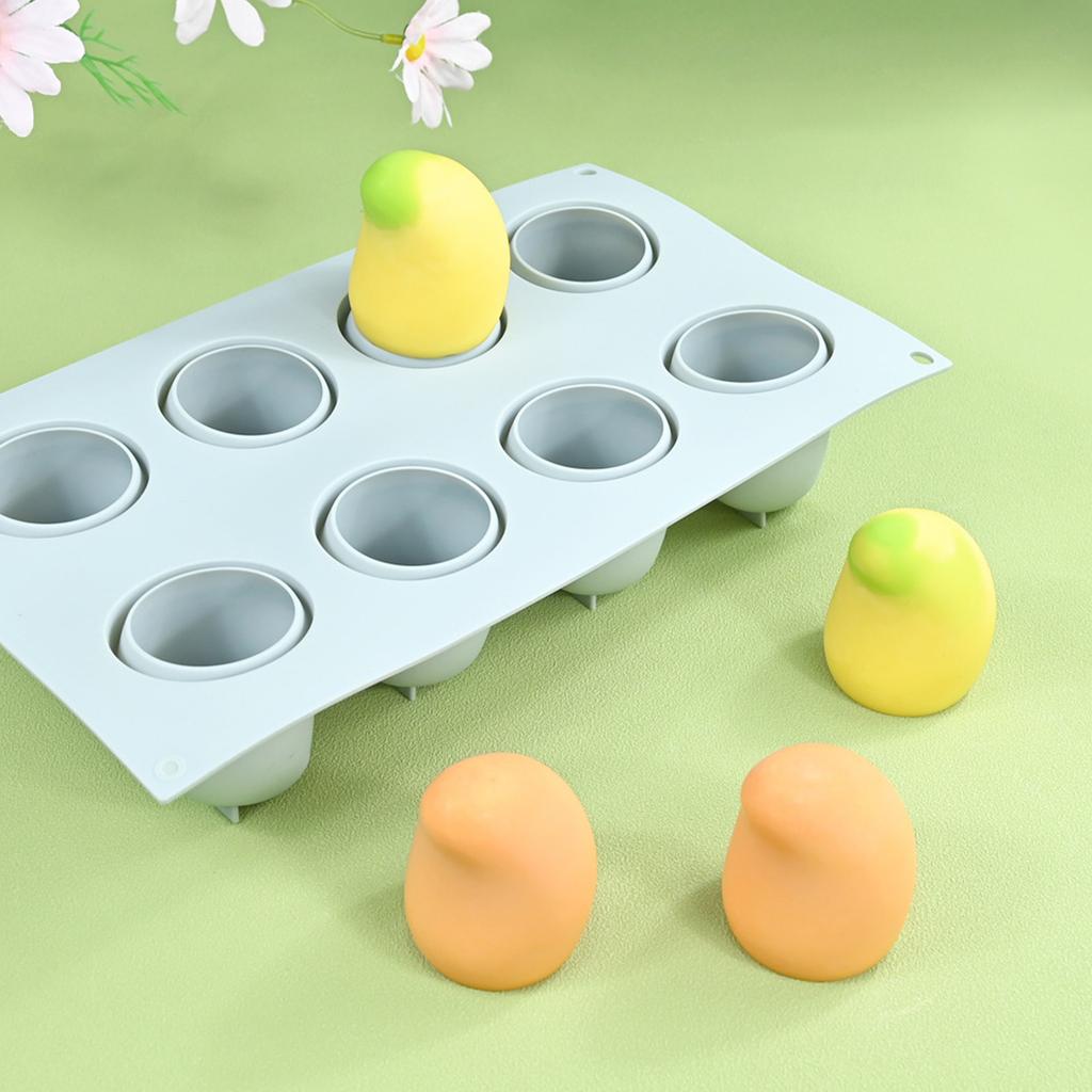 3D Mangos Shape Silicone Molds Multi Cavity For Baking Chocolate Mousse Cake Pastry And Creative Dessert Easy Releases