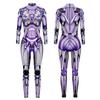 3D Digitaltrykk Sceneopptreden Kostymer Voksne Halloween-arrangementer Karneval Temafest Cosplay Antrekk Latespill Jumpsuit