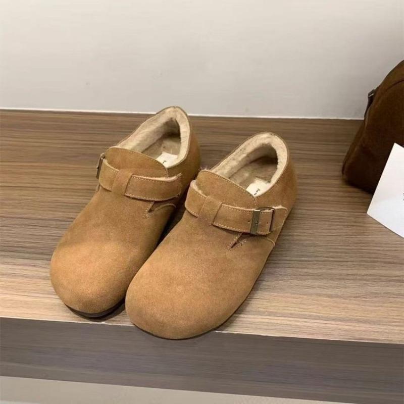 

Thickly Insulated and Padded Women s Cotton Shoes, New Style Shoes, Flat Bottom Shoes, Thick-soled Shoes 40 верблюд