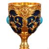 Medieval Goblet for Ceremonial Use, Zinc Alloy Wine Cup, Engraved Gift Item