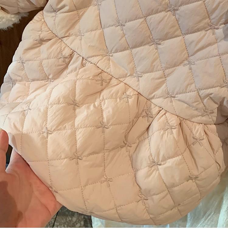 2025 Toddler Girls' Stylish Fleece-Lined Winter Jacket - Thick, Warm, Cotton Padded Coat