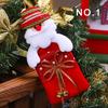 Cute Candy Color Bag Pendant Christmas Tree Pendant Decoration Snowman Christmas Supplies