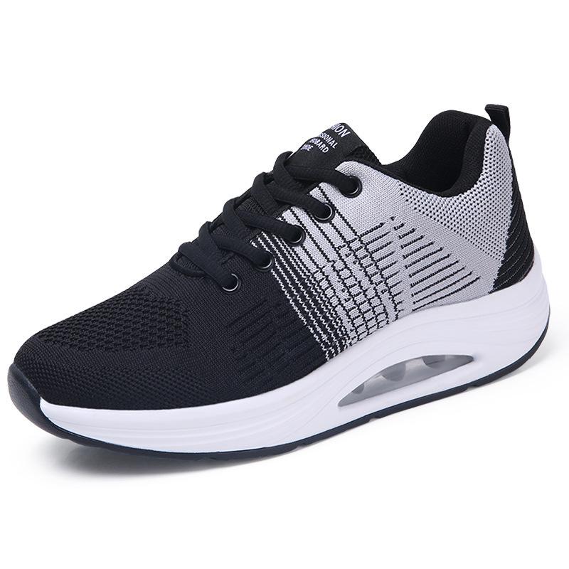 Autumn Ghost Step Dance Shoes Square Dance Shoes Mesh Korean Version Sports Women'S Shoes Running Shoes Student Shoes