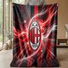 AC Milan Theme blanket Soft Flannel Blanket Plush Throw Blanket Cozy Sofa Bed Blanket for Home Decor