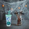 Magical Temperature Sensitive 710ML Tumblers Halloween Themed Efficient Cup Includes Leak proof Covers And Detachable Straw