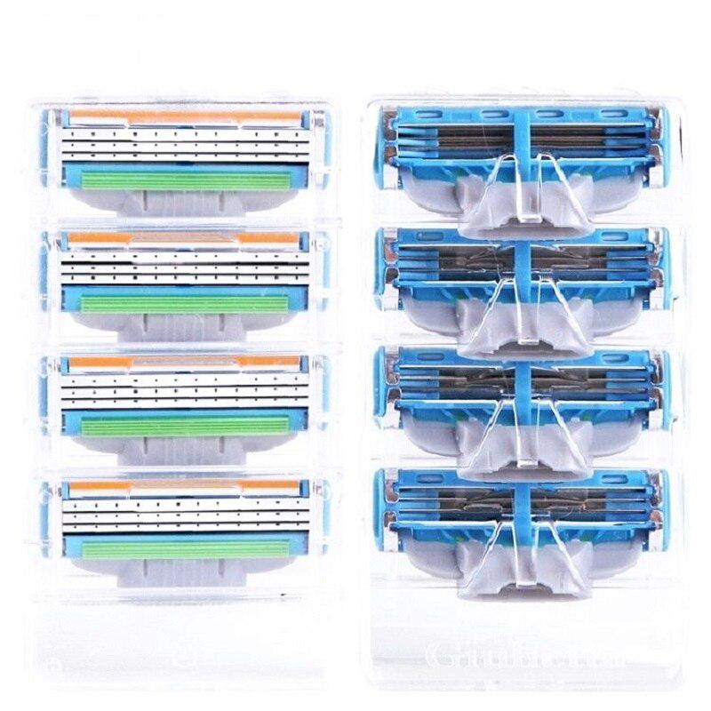 4 Teile/los Hohe Qualität Männer Rasierklinge Gesichts Pflege Rasieren Männer Rasierklingen