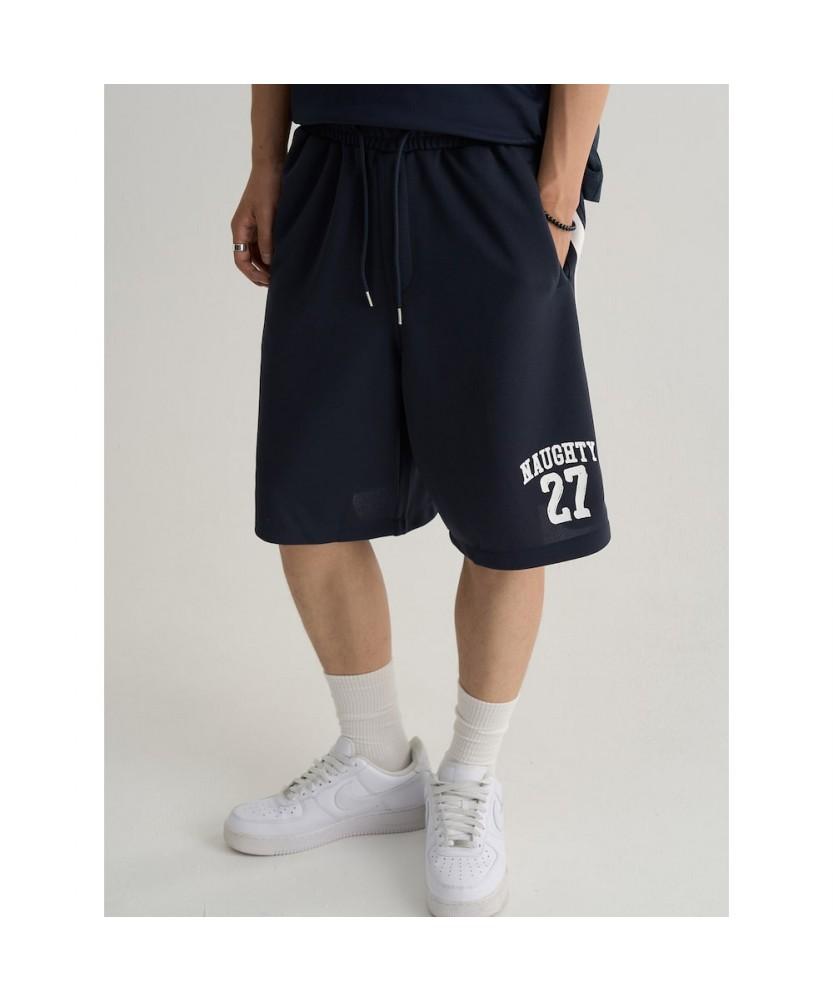 8SECONDS Sporty Number Shorts Navy