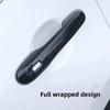 Car Door Handle Cover ABS Carbon Fiber Anti-Scratch Decoration Sticker For Lexus NX 2022 NX260 NX350h Auto Exterior