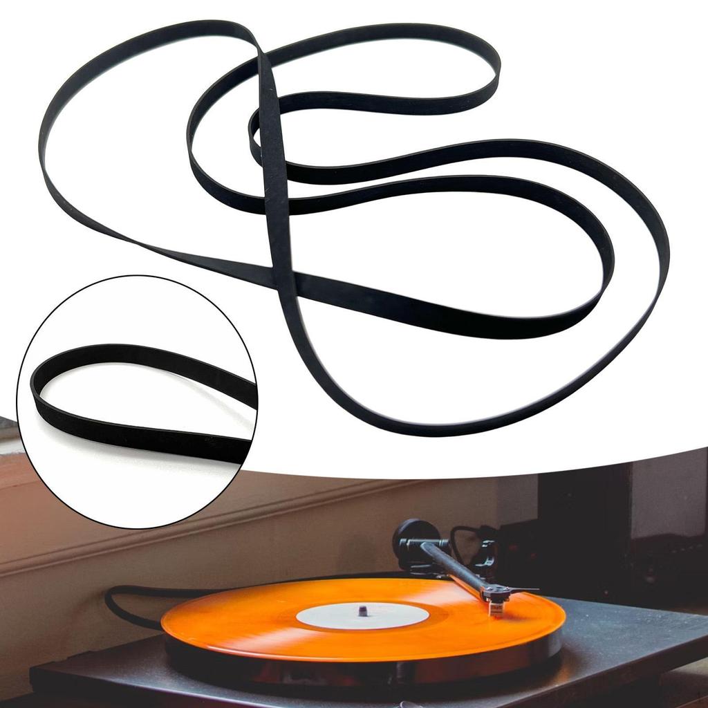 Replacement Vinyl Belt, Sturdy, Lightweight And Portable, Rubber Record Player Repair Belt for