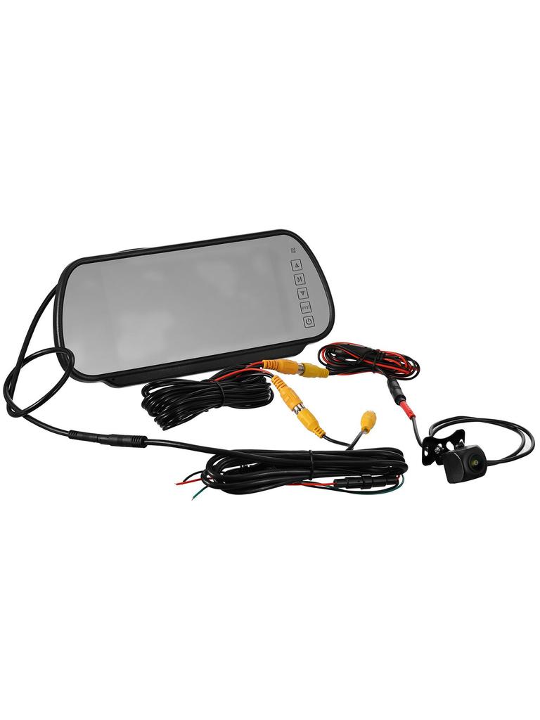 7-inch HD Car Rearview Mirror Monitor with 170° Ultra-Wide Angle Camera