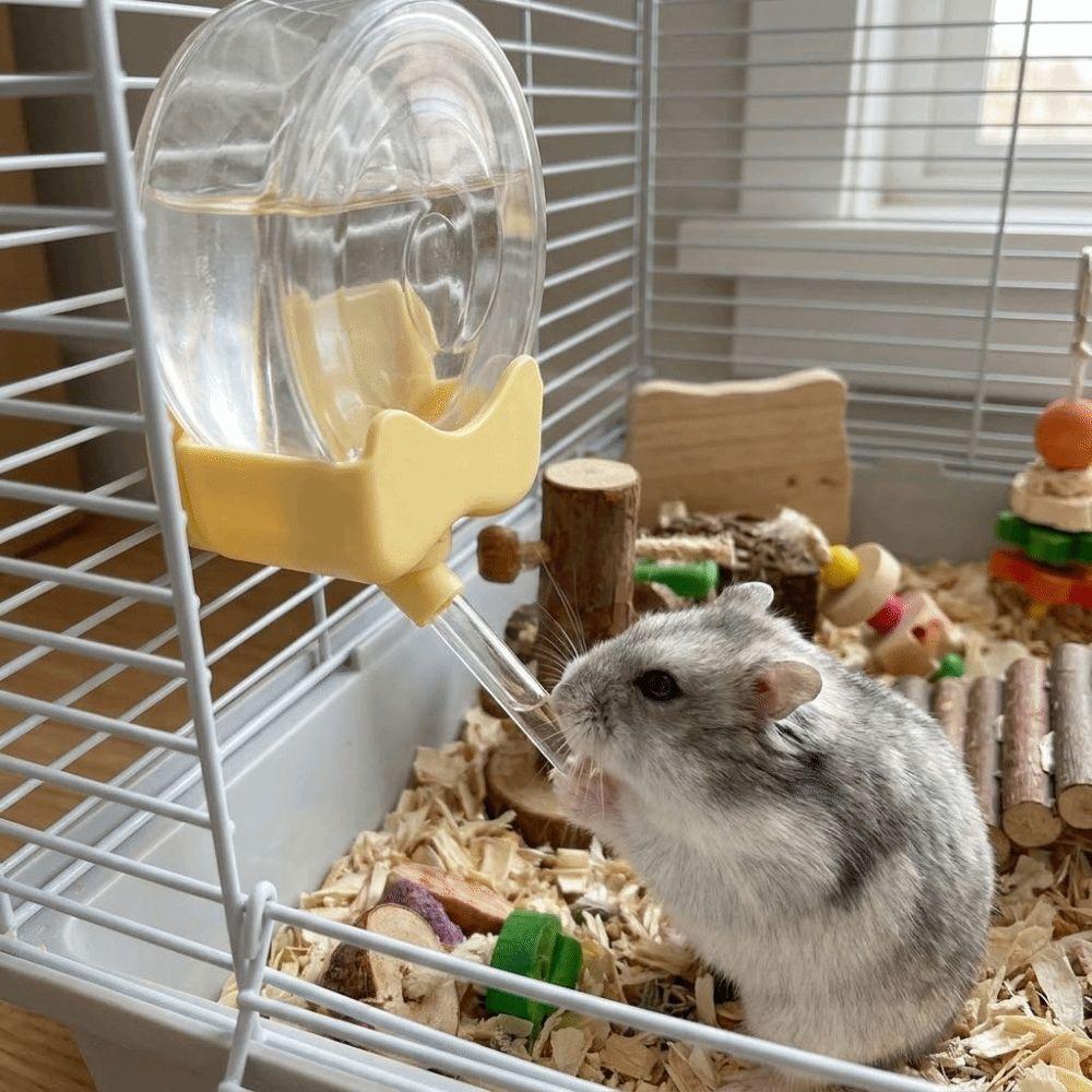 Magnetic Vacuum Hamster Kettle Large Capacity Wall Mounted Hamster Water Bottle Drip-proof Hanging Automatic Water Kettle