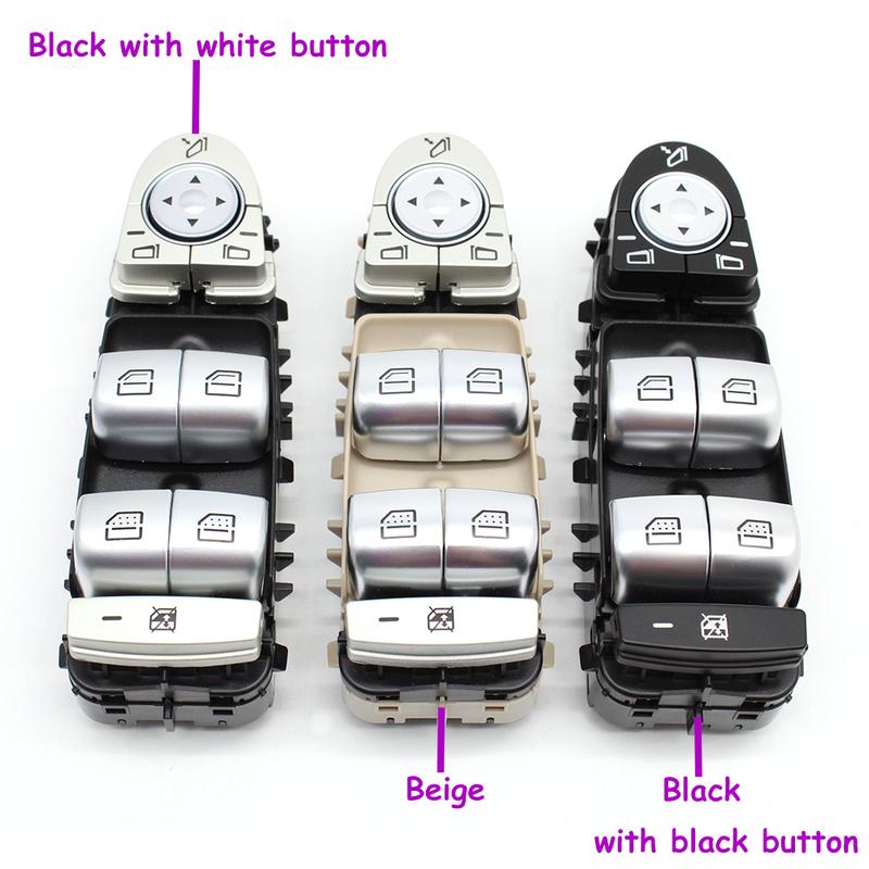 Car Front Door Power Electric Window Lifting Control Switch For Mercedes Benz S Class W222 S320 S350 S450 S500 S560 2014-