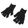2 Pairs Nail Lamp Gloves Fingerless Nail Light Gloves Breathable Nail Light Gloves for Home Manicure