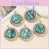 Copper Abalone Shell Pendant Necklace With Minimalist Design For Summer Jewelry Collection