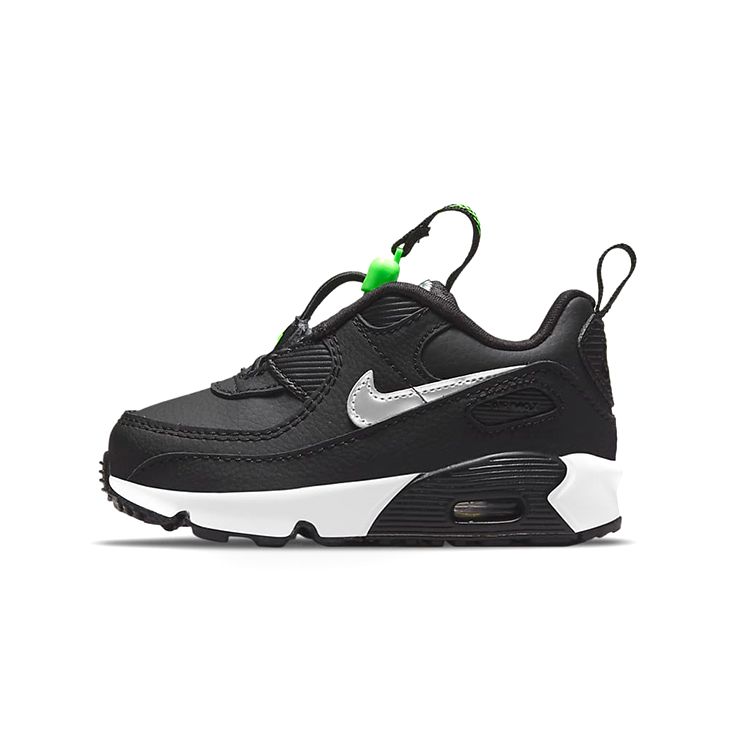 

Nike Air Max 90 Toggle Черно-зелено-белые Унисекс Повседневная обувь CV0065-002 23.5