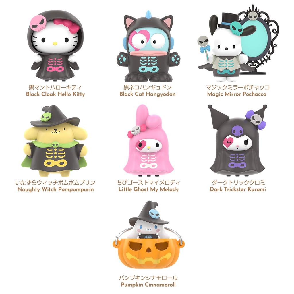 TOP TOY Sanrio Charaktere Trick Serie Gachapon Blind Box Figur Weiches Vinyl PVC Geschenk Geburtstagsgeschenk Kitty Kuromi Cinnamoroll My Melody Charakter