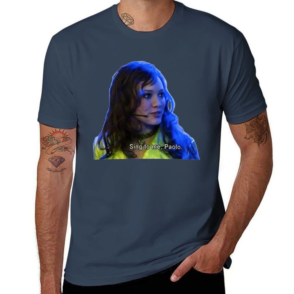 Sing To Me Paolo Tshirt Antipilling Casual Tshirt