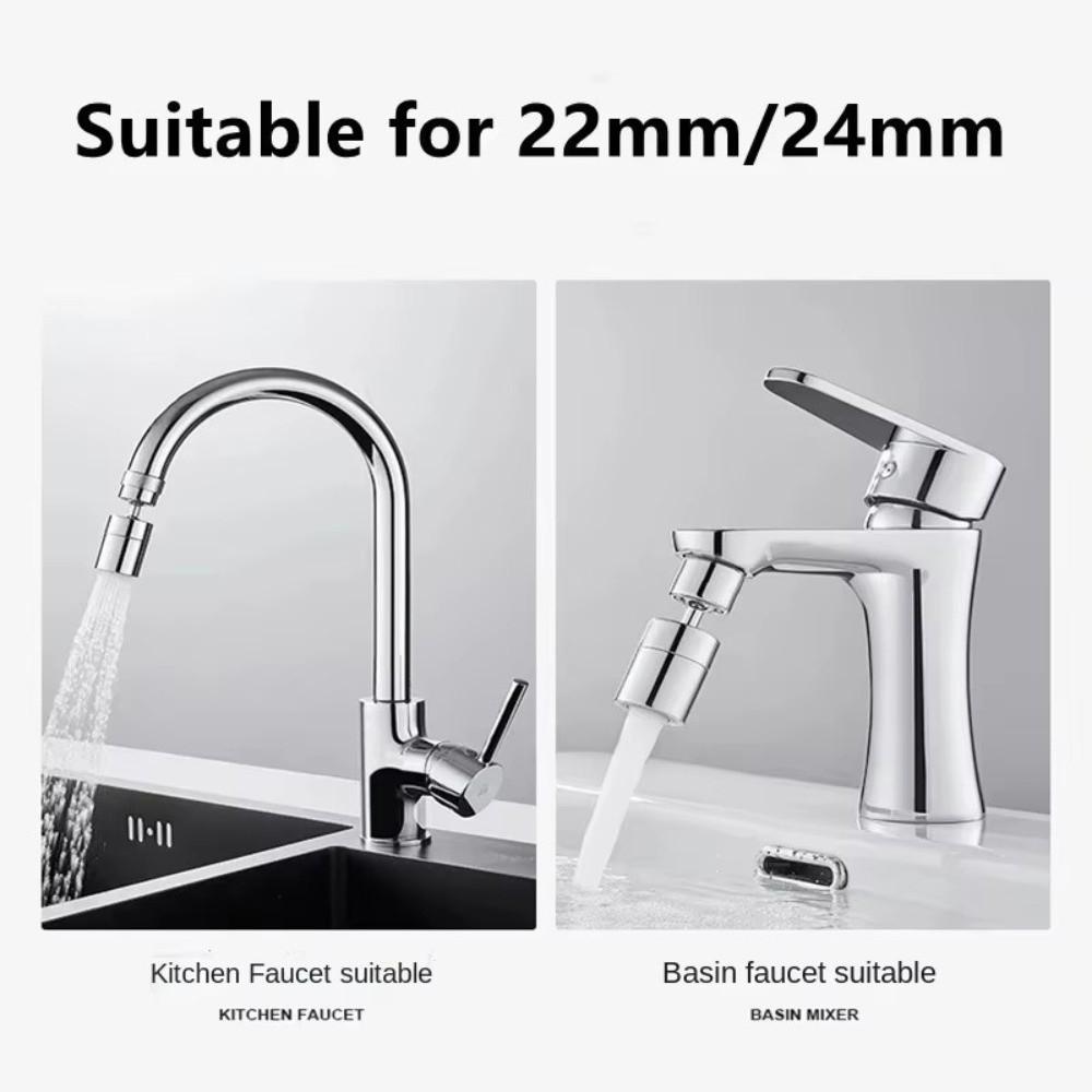 Water Saving Faucet Spray Head Filter 720 Degree Swivel Water Filter Nozzle Bubbler  Kitchen