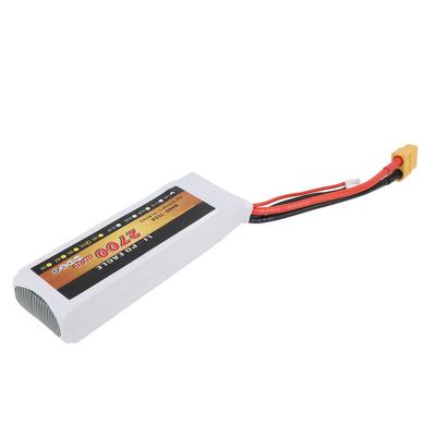 7.4V 2700mAh 2s 25C LiPo Battery Lightweight Long Lasting Use for Wltoys RC Car Helicopter Airplane Drone Boat