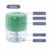 Durable Electric Garlic Chopper Portable Garlic Masher Quick Garlic Pounder  Food Prep