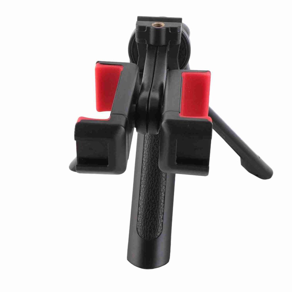 Manbily Double Position Bracket Holder for Mobile Phones Stand Support Tripod for Video