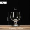 Copa de Brandy de Coñac Transparente de Alta Capacidad Copa para Vino Tinto Copa Aromática Juego para Whisky Vodka Bar Restaurante Recipiente para Beber