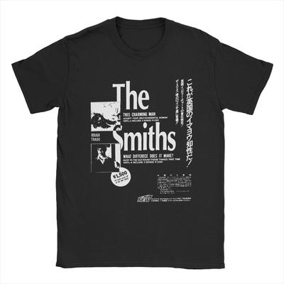 Musik The Smiths Herren T-Shirt Vintage T-Shirt Kurzarm O-Ausschnitt T-Shirt Reine Baumwolle Geburtstagsgeschenk Kleidung