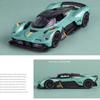 1:32 Alloy Valkyrie Vulcan Toys Models Cars Wheel Pull Back Miniature Car with Light Music Supercar for Boys Collection Gifts