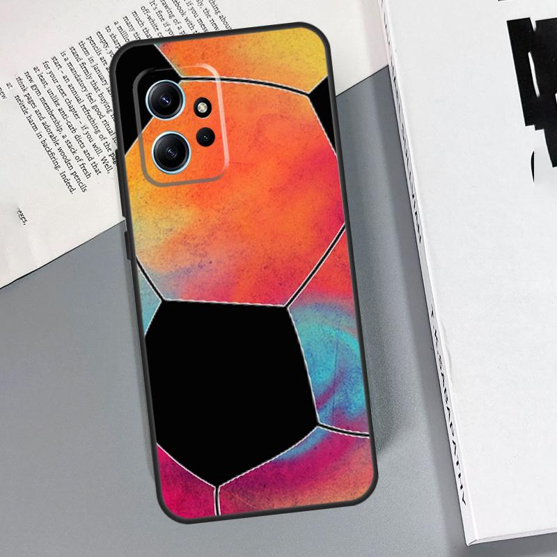 

Football Soccer Ball Case For Xiaomi Redmi Note 15 Pro 10 11 12 13 14 Pro Cover For Redmi 15C 15 14C 10C 12C 13C Redmi 13 4G