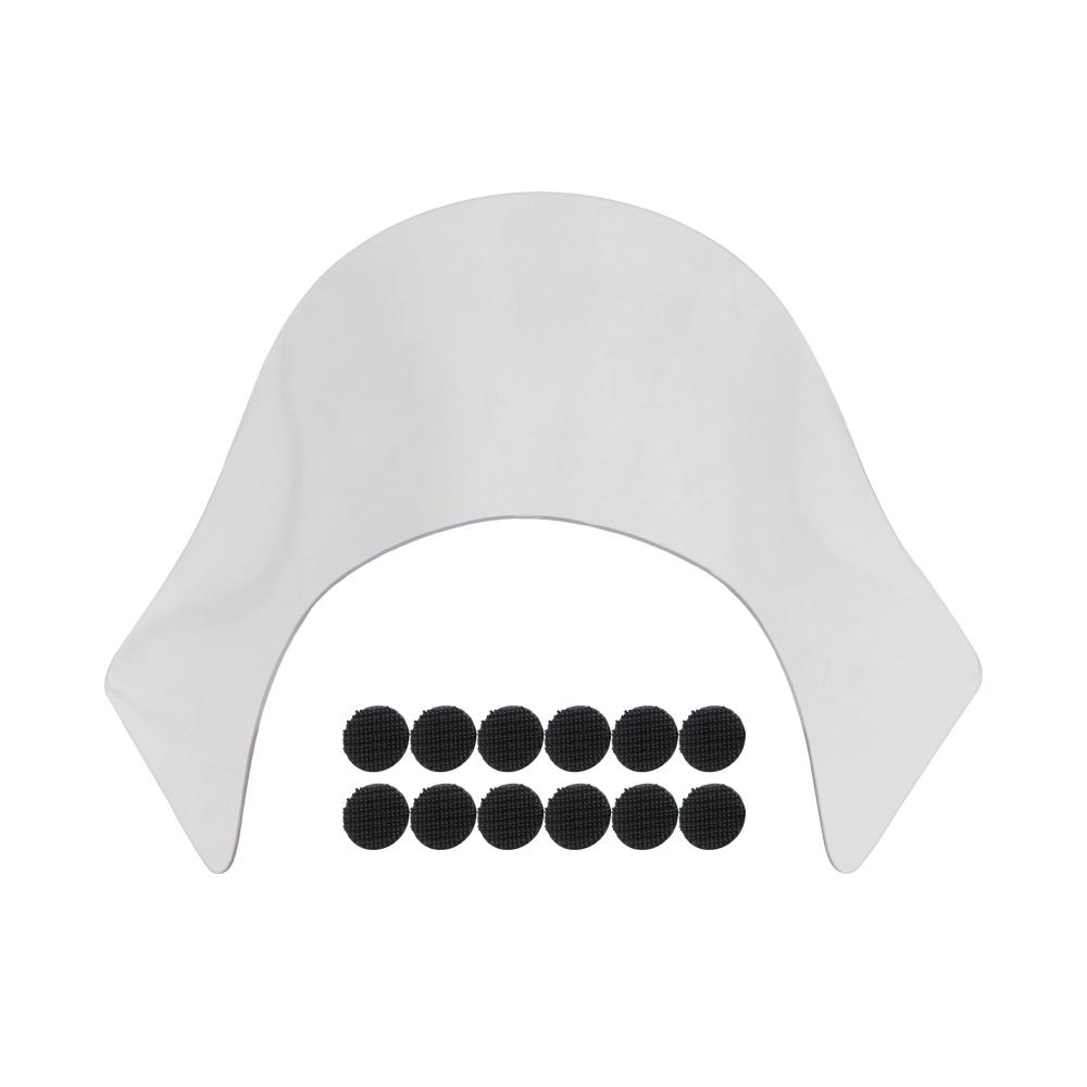 Motorcycles Front Fairing Lip Windshield Windscreen Shield Wind Deflector For Harley Dyna Sportster Softail with Quarter Fairing