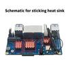 Acrylic Case Transparent Enclosure Active Passive Cooling Shell Optional Cooling Fan Heatsink for RV2 Development Board