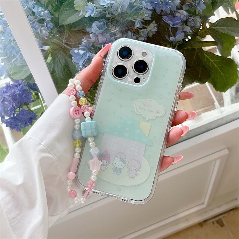 High-End Cute Cartoon Animal Phone Case for iPhone 17/16 Pro Max/15 Pro