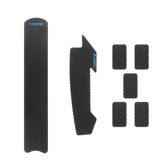 1 Set Slitstark Cykellinje Tube Sticker Självhäftande Snygg cykelkedja Dekal Cykelram Anti-repa