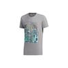 Neo M FAVES TEE Sports Short Sleeve Basic Gray Men's FP7297