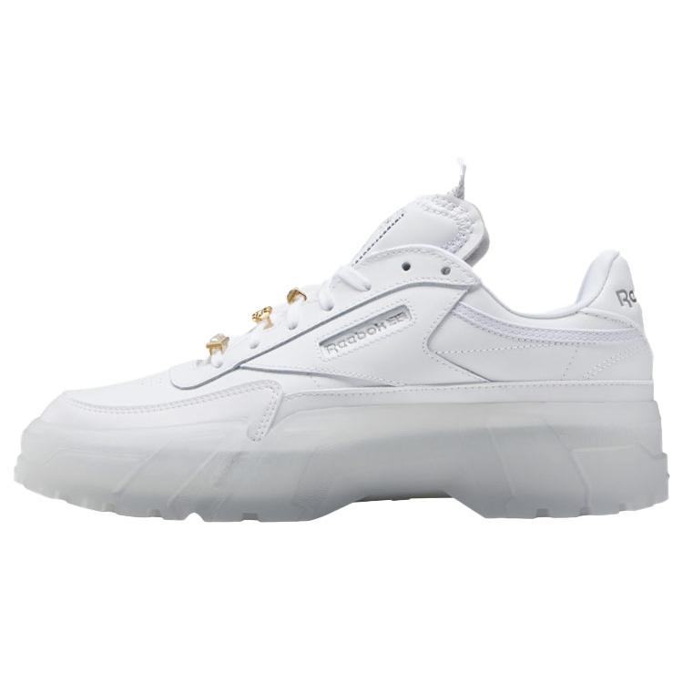 Club C Cardi B x Wmns Reebok  Triple White  Женские GX0038 37.5