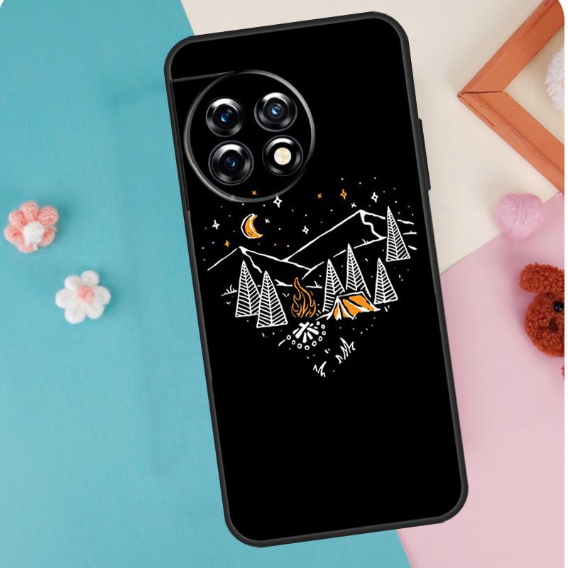 Nature Camping Art Case For OnePlus 11 12 13 15 13R 12R 10R 8T 10T 9 10 Pro Nord 5 CE 4 3 2 Lite N20 N30 Cover