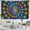 Sternenhimmel-Mandala-Wandteppich, Wandbehang, abstrakt, geheimnisvolle Hexerei, geheimnisvolle Hippie-Tapitz, Wohnzimmer, Schlafzimmer, Heimdekoration