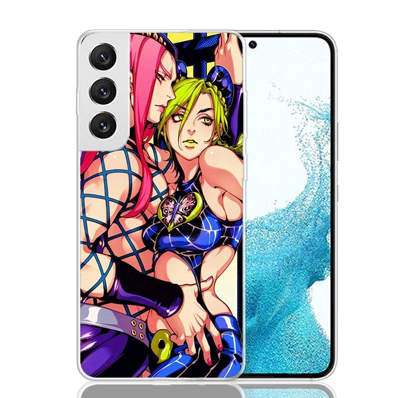 JoJo's Bizarre Adventure Jolyne Cujoh Phone Case For Samsung Galaxy S26 S25 Edge S24 S23 FE S22 Ultra S21 Plus S20 + Fundas Cove