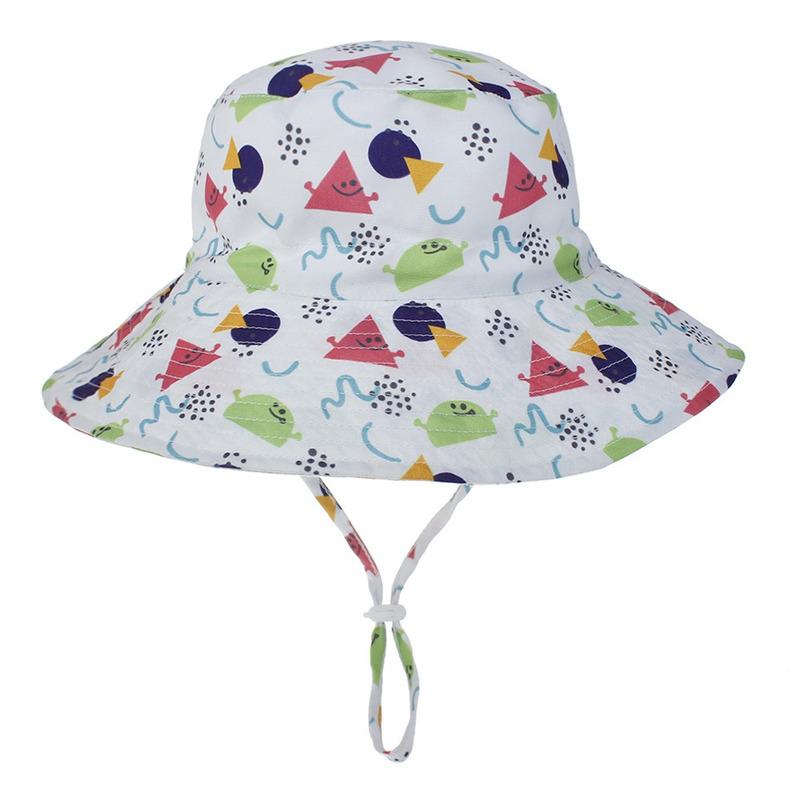 Outdoor Fashion 3-8Years Girls Sunbonnet Sun Hats Fisherman Caps Beach Headwear Summerhat