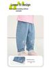 Kaka Panda Girls' Spring/Autumn Casual Jeans for Toddlers and Babies
