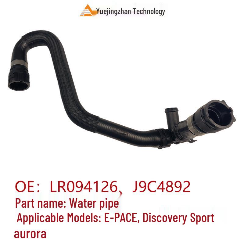 LR094126 J9C4892 Engine Coolant Hose Fits Land Rover Discovery Sport, Evoque, and E-PACE.
