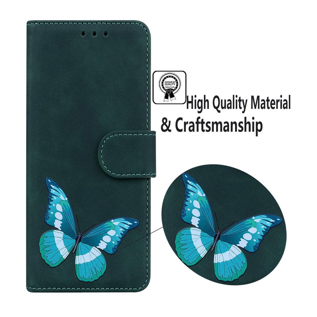 For Samsung Galaxy A07 5G/A07 4G/A06 4G/A06 5G Stand Case PU Leather Phone Cover Butterfly Printed